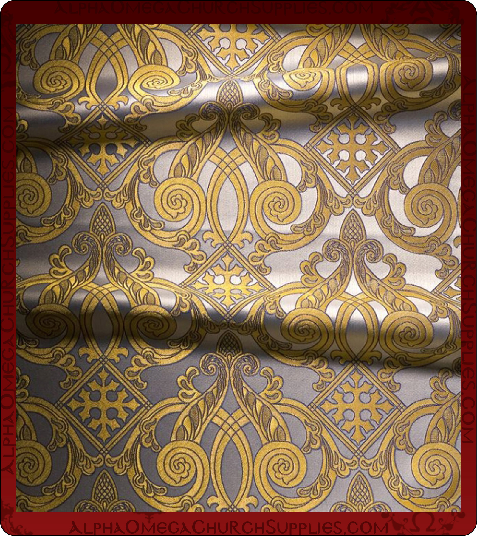 metallic brocade fabric texture